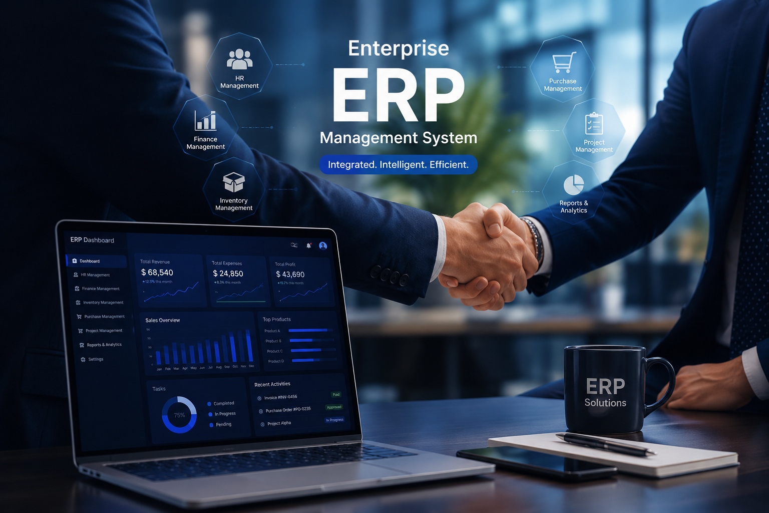 Enterprise ERP Management System